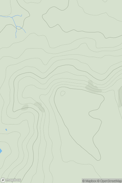 Thumbnail image for Telegraph Hill [South East England] [SU870264] showing contour plot for surrounding peak